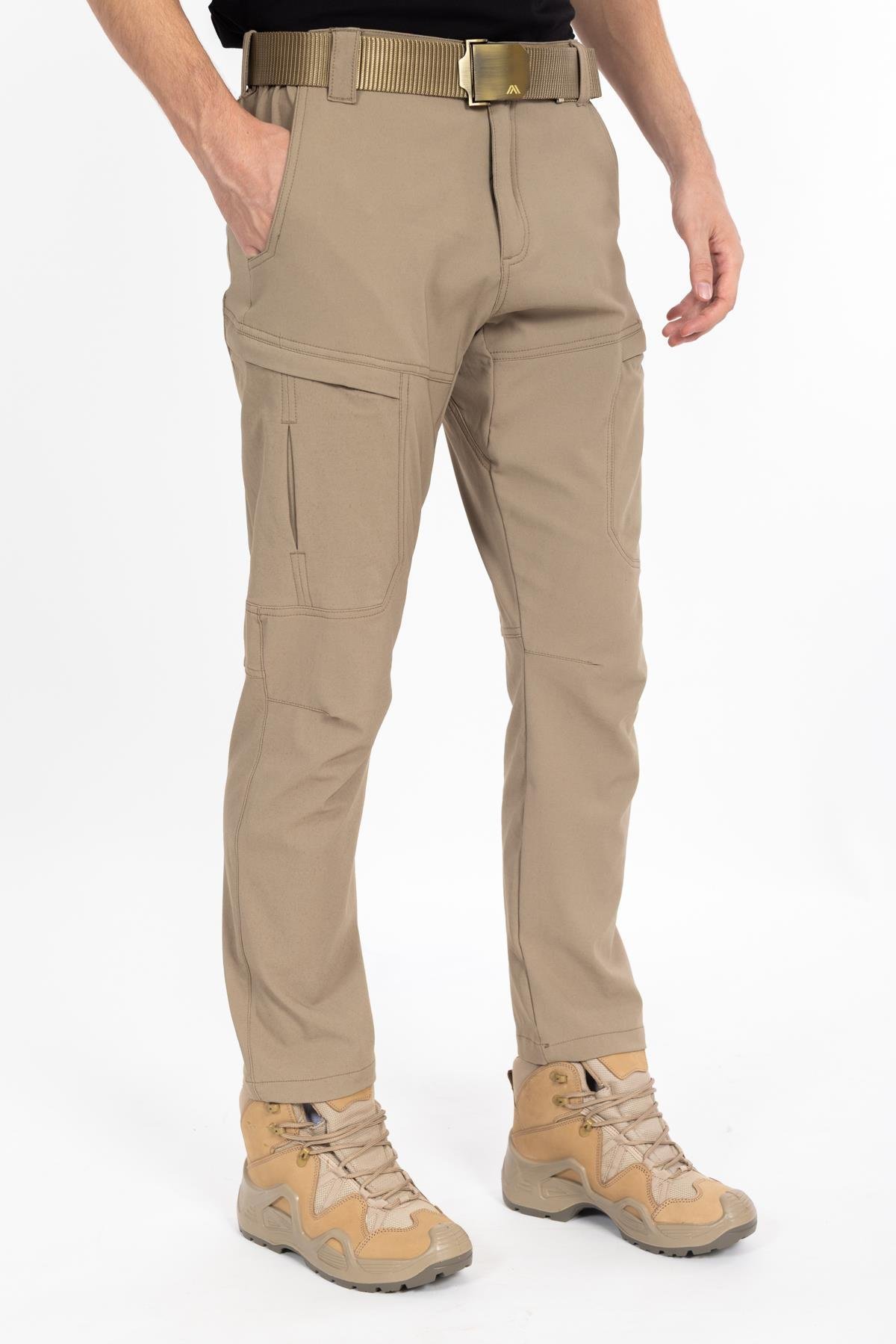AKN 517 BAMBU TAKTİK PANTOLON BEJ