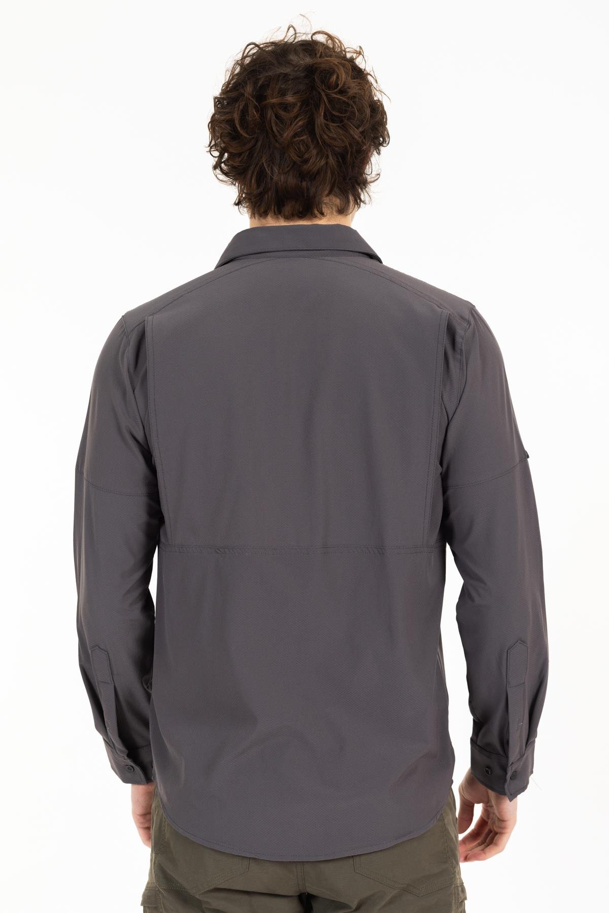 AKN 225 LİKRALI PREMİUM TAKTİK GÖMLEK-FÜME