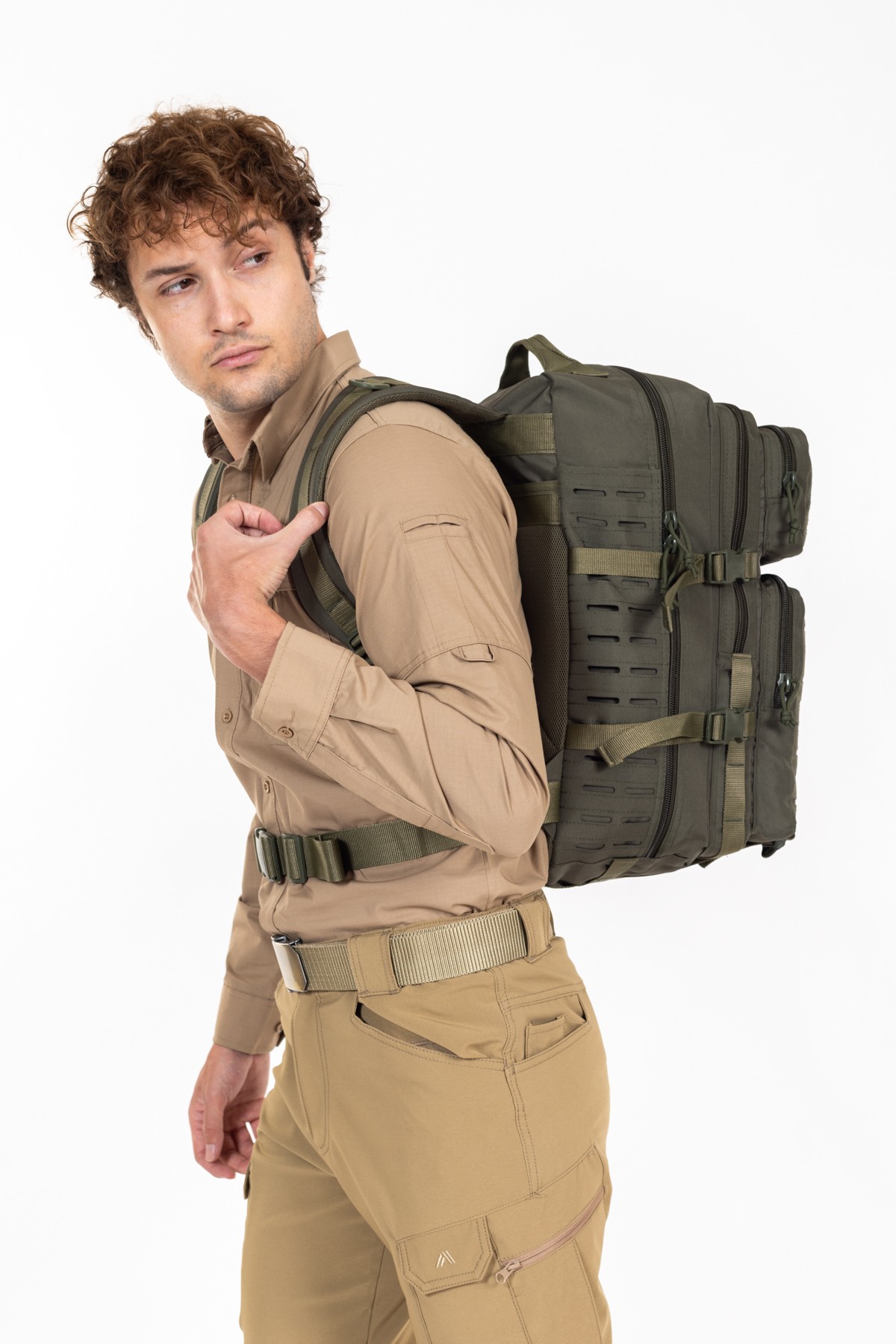 AKN Outdoor 45 LT Haki Çanta
