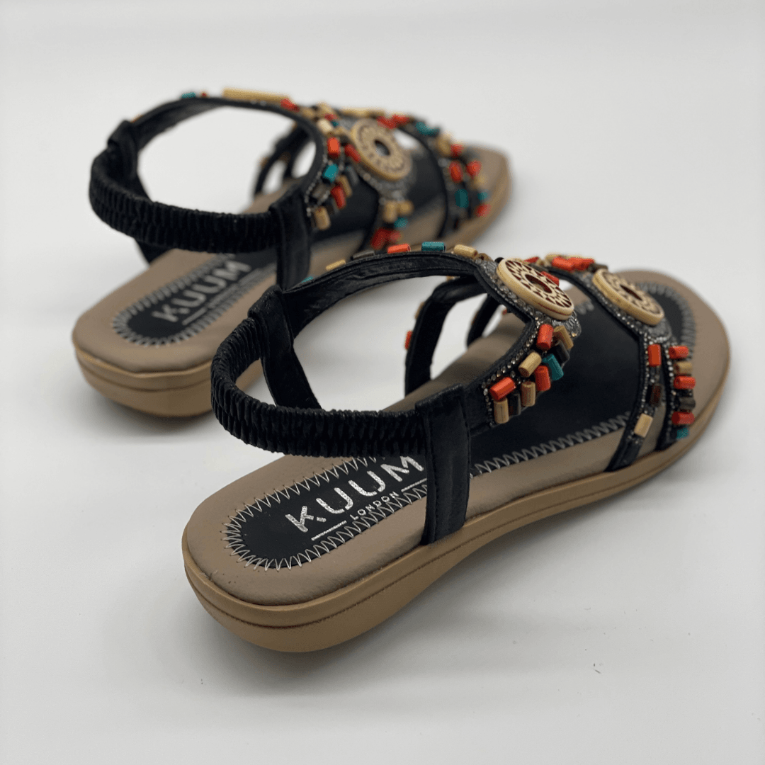 KUUM 11203 Kadın Hakiki Deri Sandalet