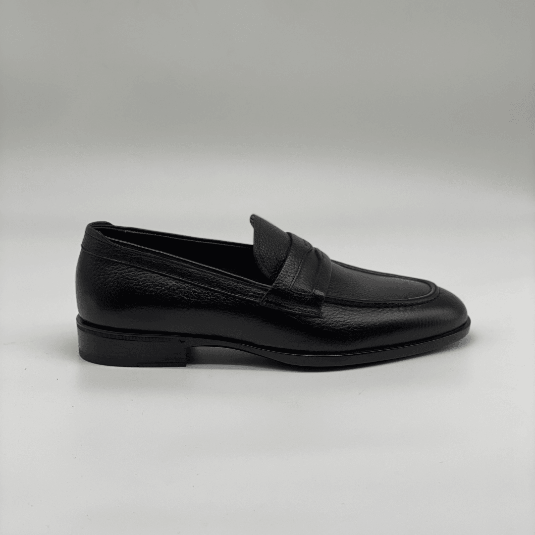 4096 Erkek Floater Deri Loafer - Kahverengi