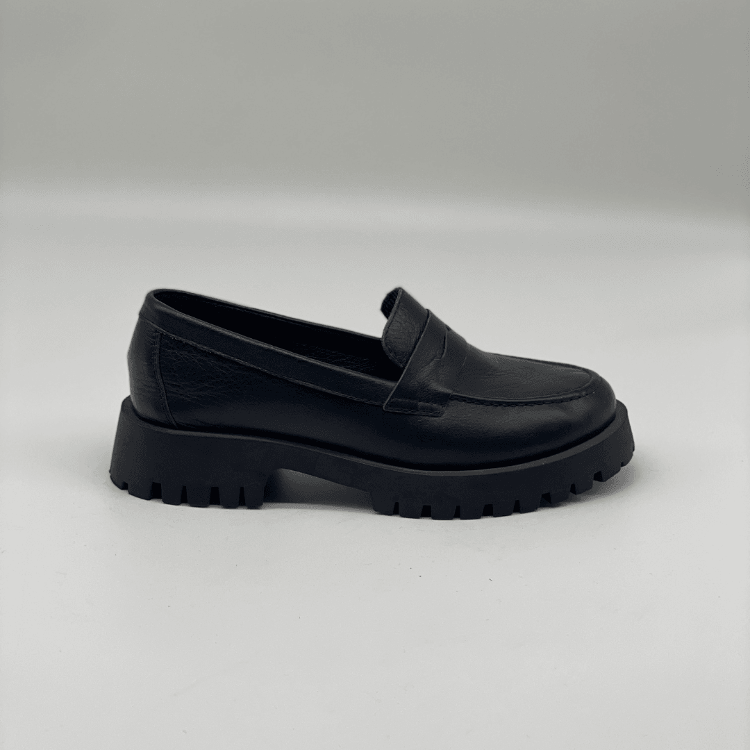 2842 Kadın Hakiki Deri Loafer