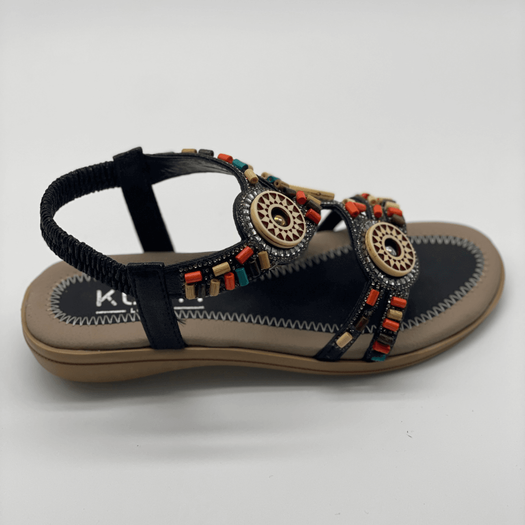 KUUM 11203 Kadın Hakiki Deri Sandalet