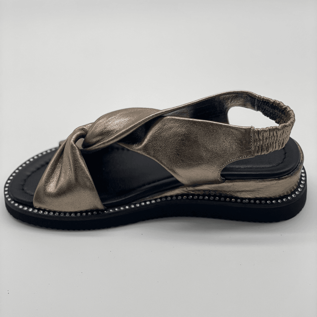 MSR 107614 Kadın Hakiki Deri Sandalet