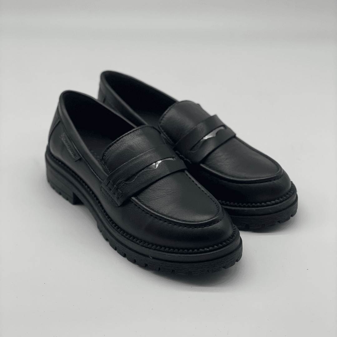 D24KA-3610 Kadın Hakiki Deri Loafer