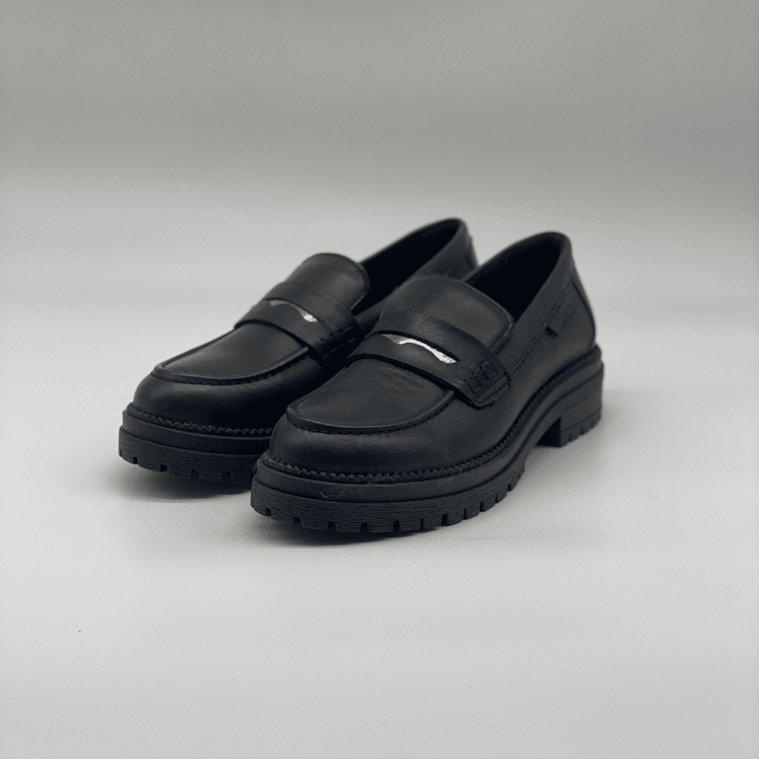 D24KA-3610 Kadın Hakiki Deri Loafer