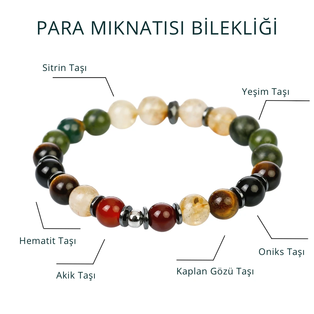 Para Mıknatısı Bilekliği