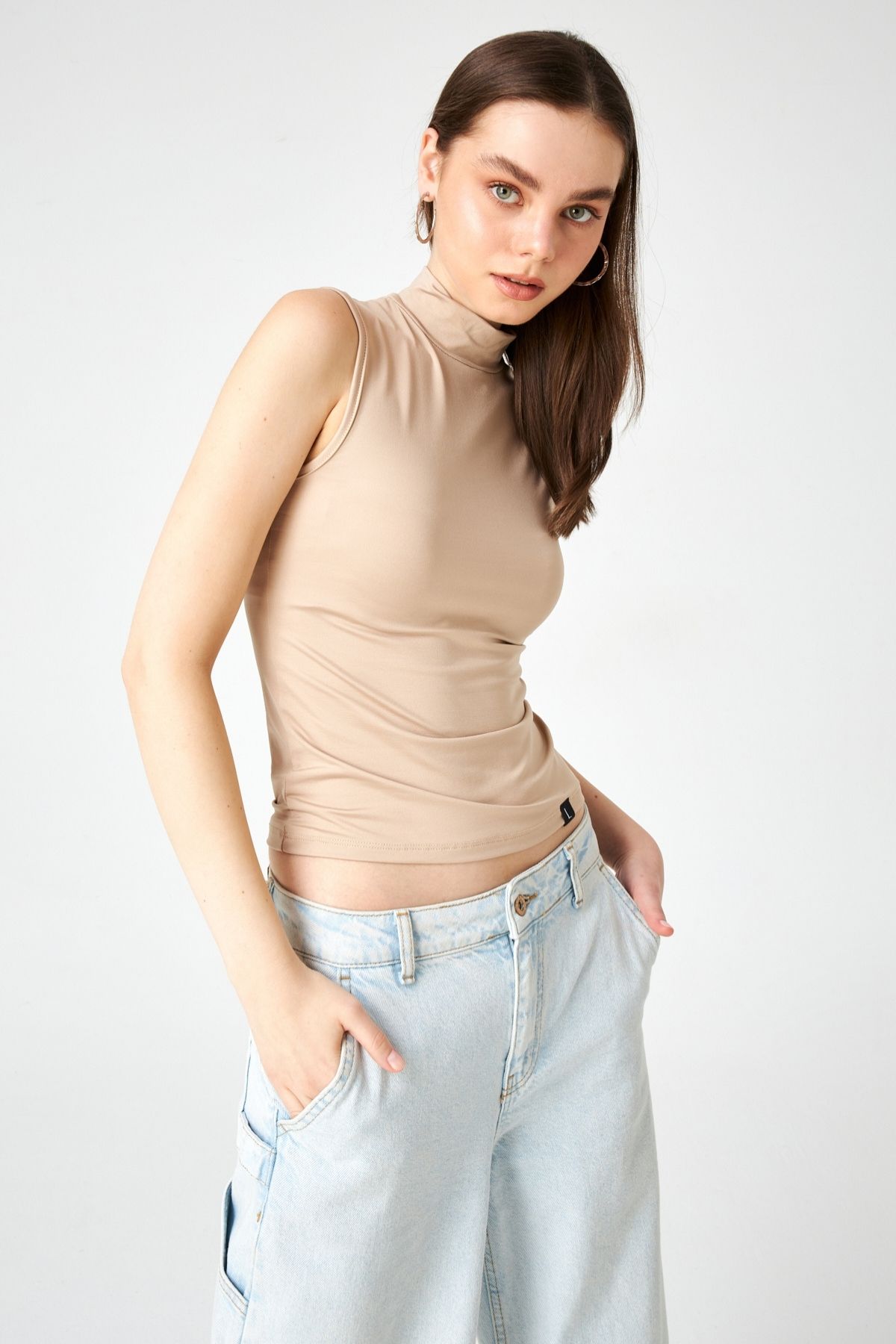 Krem Soft Touch Kolsuz Bluz