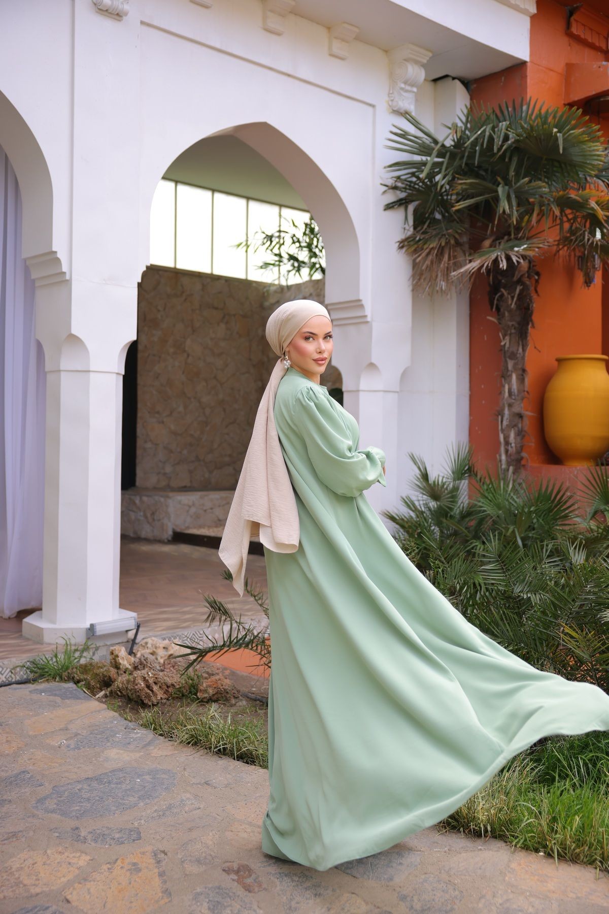 İkili Abaya Takım