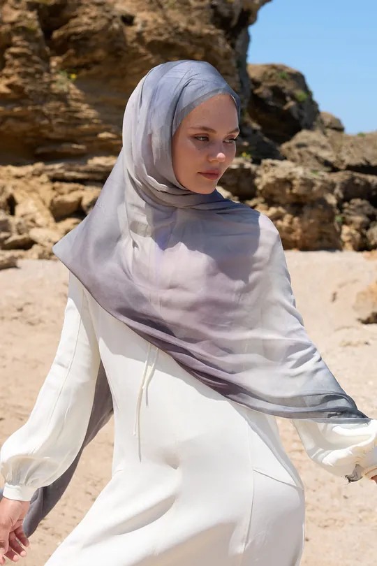 DEGRADE DESEN AYA ŞAL - MOR