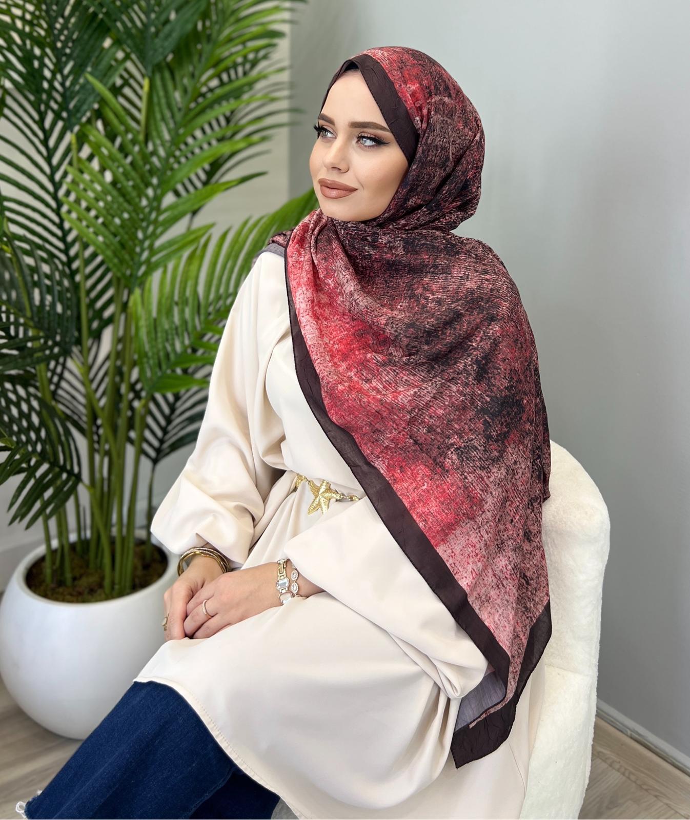 DESENLİ BAMBU ŞAL