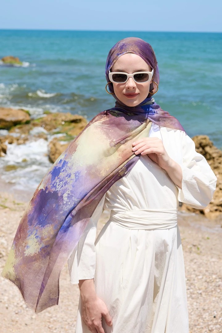 VEYRA DESEN AYA ŞAL - BRONZ