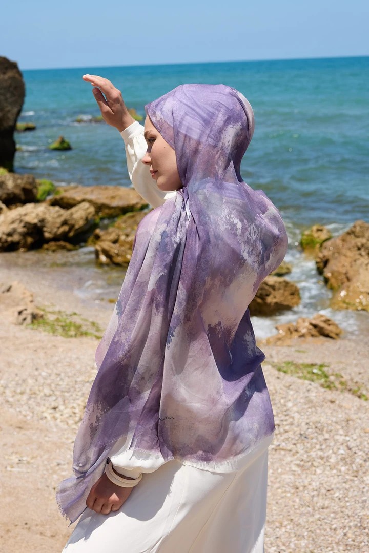 VEYRA DESEN AYA ŞAL - LAVANTA