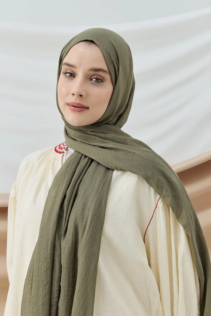 AYA İNCE PAMUK ŞAL - IHLAMUR