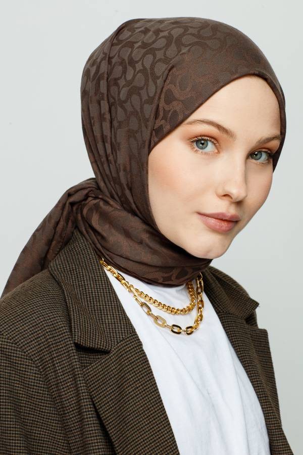 BLOOM DESEN ŞAL - BADEMİ