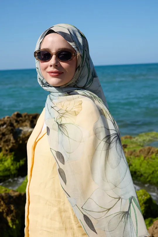 ALİCİA DESEN AYA ŞAL - NİL YEŞİLİ