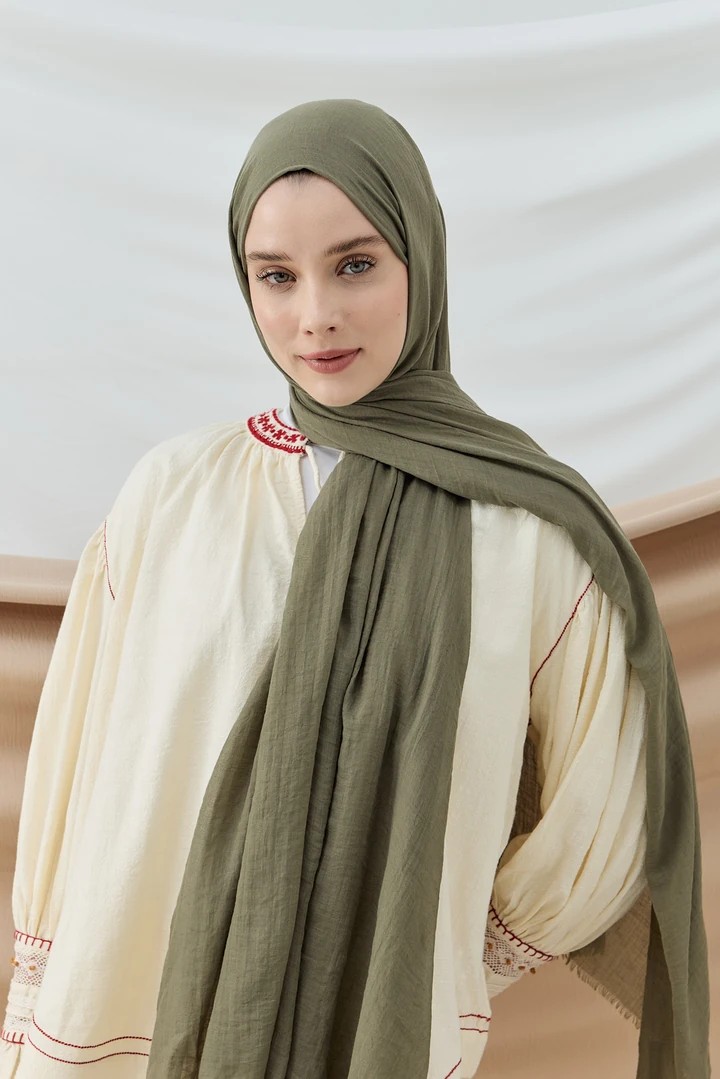 AYA İNCE PAMUK ŞAL - IHLAMUR