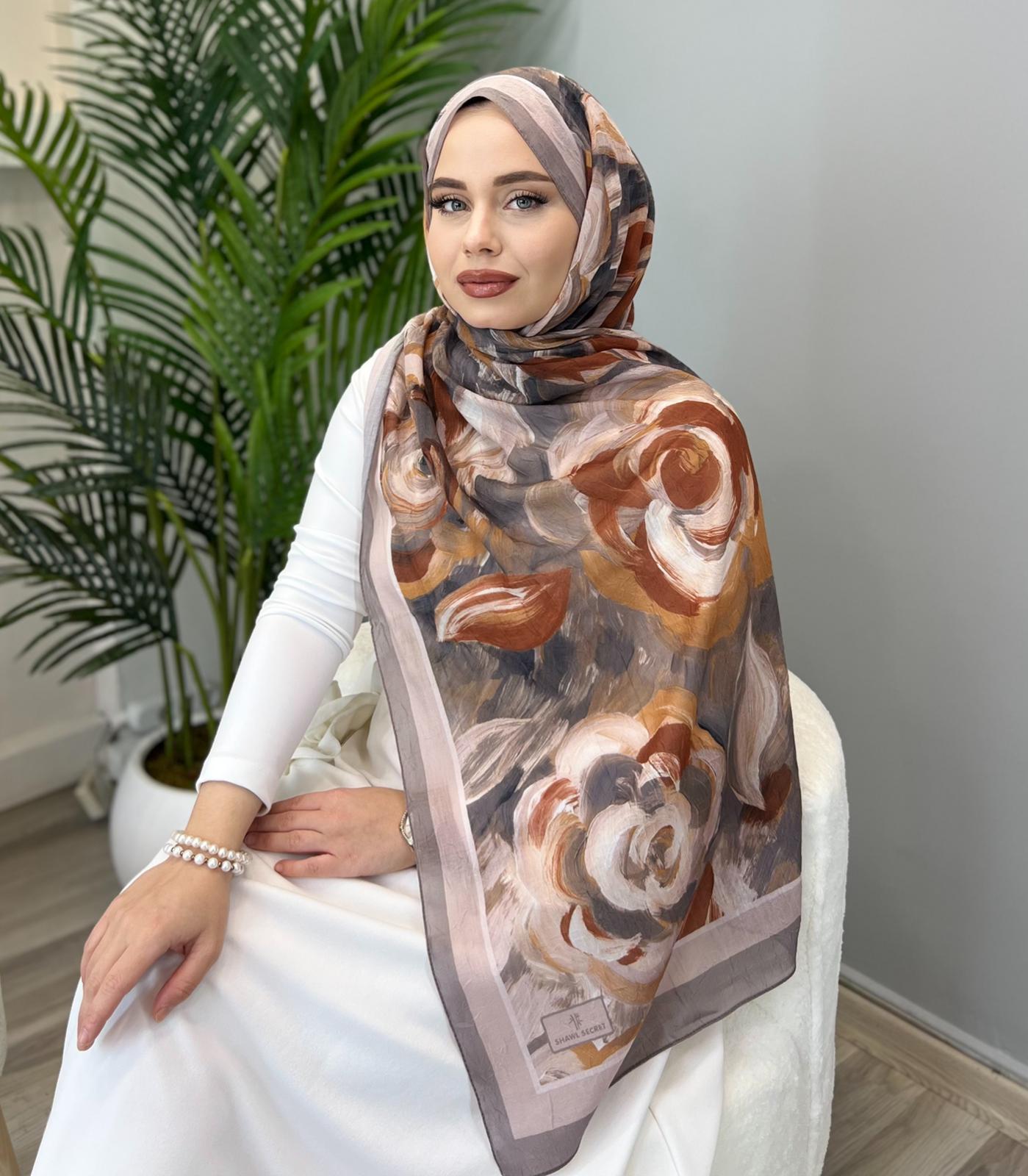 DESENLİ BAMBU ŞAL