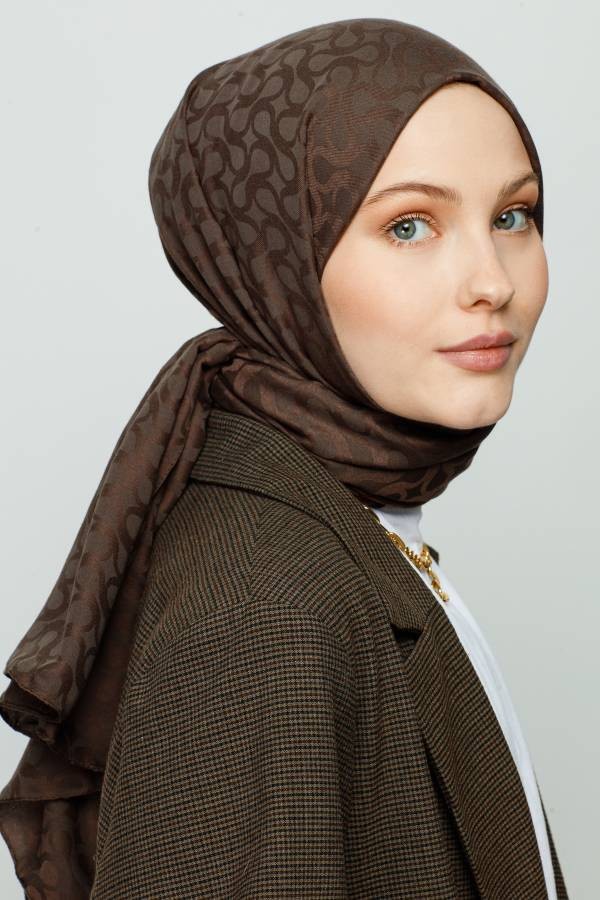 BLOOM DESEN ŞAL - BADEMİ