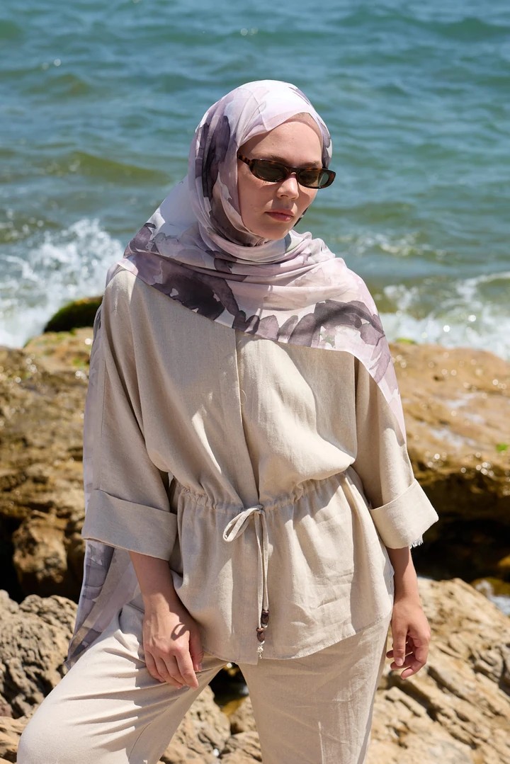 MİRELYA DESEN AYA ŞAL - PUDRA