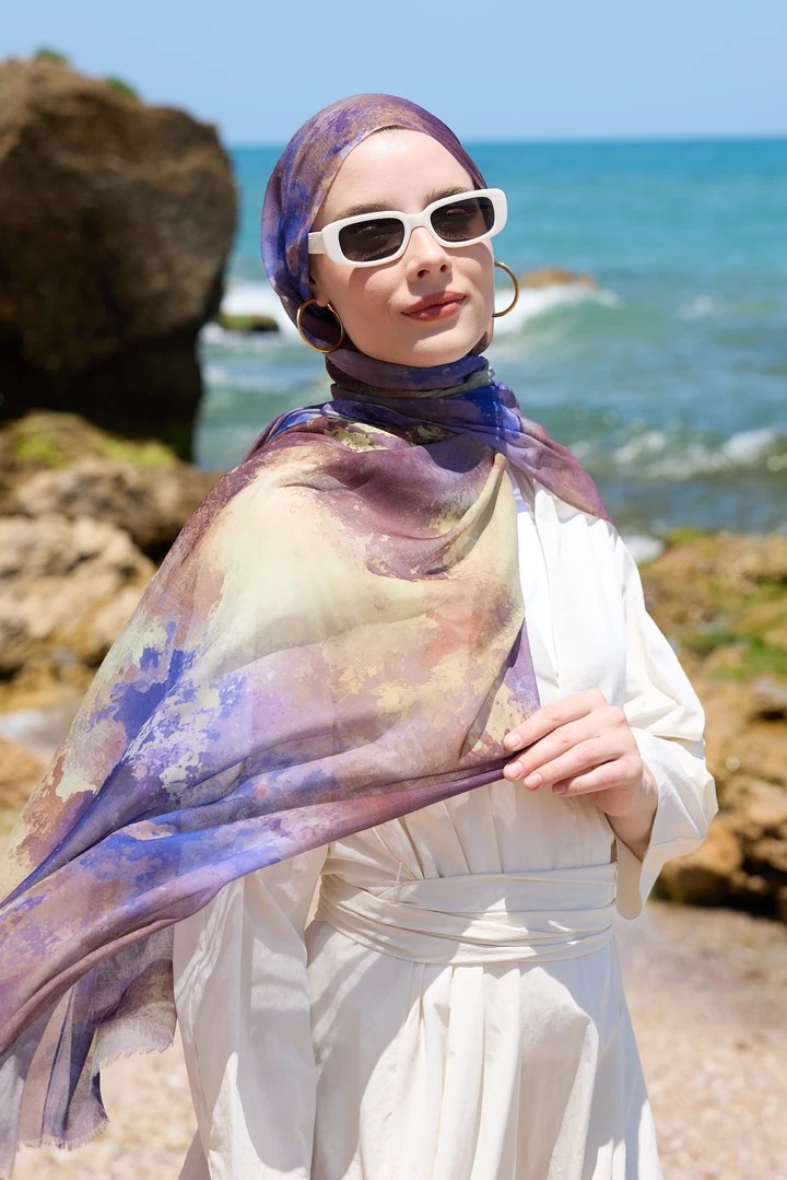 VEYRA DESEN AYA ŞAL - BRONZ