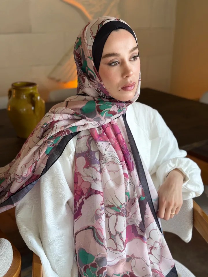 ALİCE DESEN LİNA SERİSİ - SİYAH - PEMBE