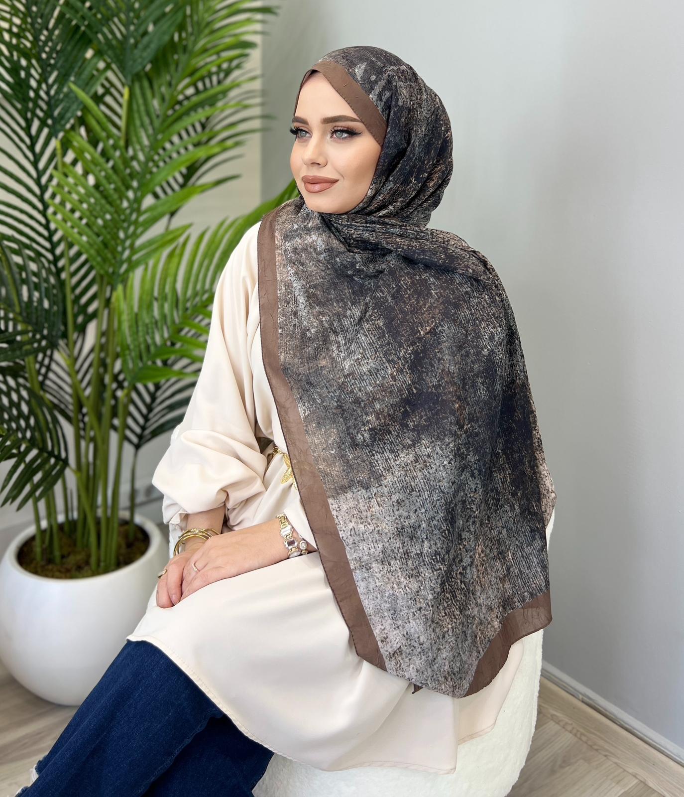 DESENLİ BAMBU ŞAL
