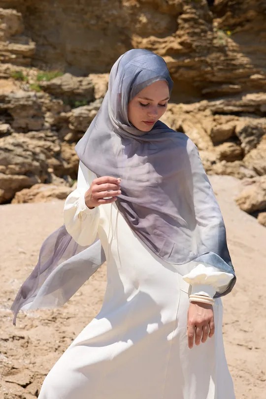 DEGRADE DESEN AYA ŞAL - MOR