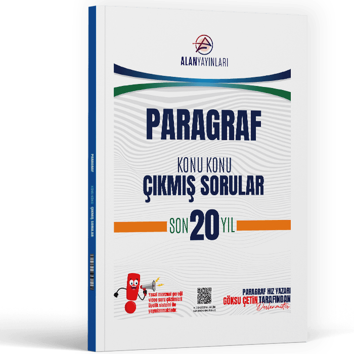 Alan Yayınları TYT MSÜ Paragraf Konu Konu Çıkmış Sorular Son 20 Yıl