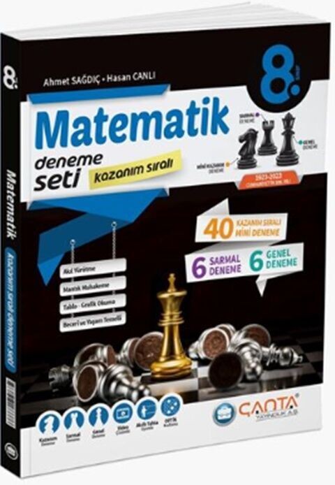 Çanta Yayınları 8. Sınıf Matematik Kazanım Sıralı Deneme Seti