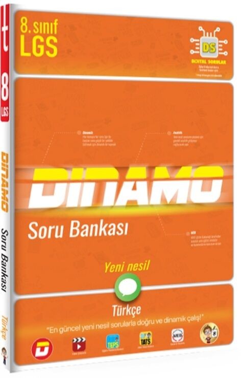 8. Sınıf LGS Türkçe Dinamo Soru Bankası Tonguç Akademi