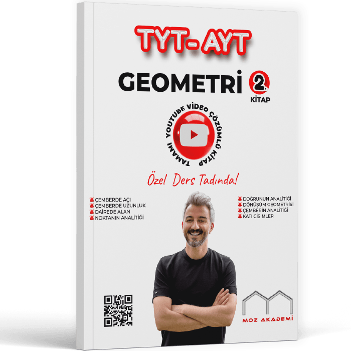 Alan Yayınları TYT AYT Geometri 2. Kitap Tamamı Çözümlü Soru Bankası Moz Akademi