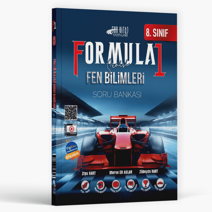 Son Viraj Yayınları 8. Sınıf Fen Bilimleri Formula 1 Soru Bankası