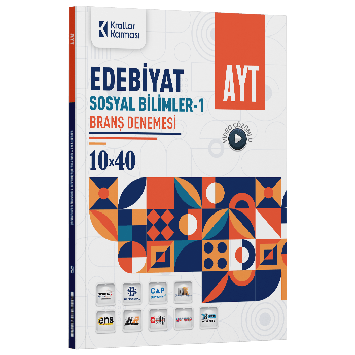 Krallar Karması Yayıncılık AYT Edebiyat Sosyal Bilimler 1 10 x 40 Branş Denemesi