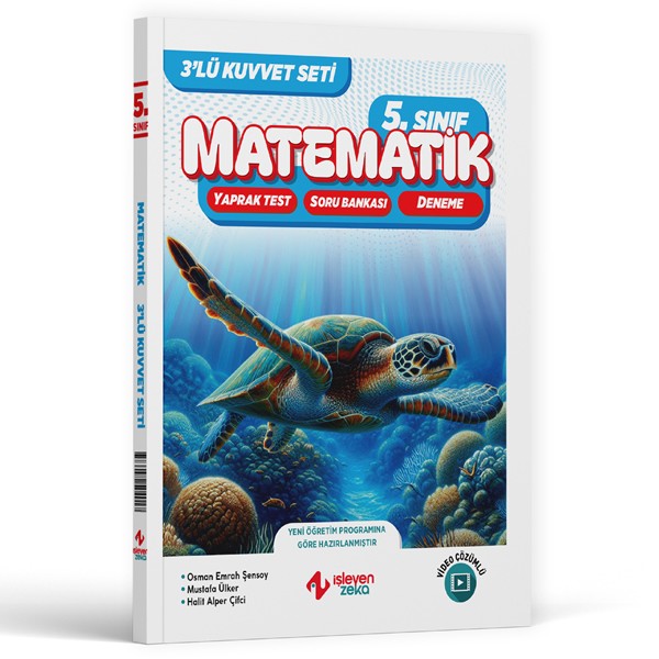 İşleyen Zeka 5. Sınıf Matematik 3 lü Kuvvet Serisi Seti