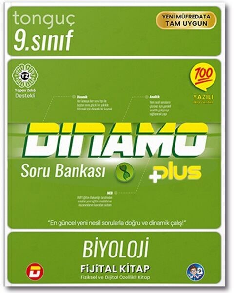 9. Sınıf Biyoloji Dinamo Soru Bankası Tonguç Akademi