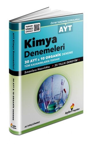 Aydın Yayınları AYT & Organik Kimya Denemeler