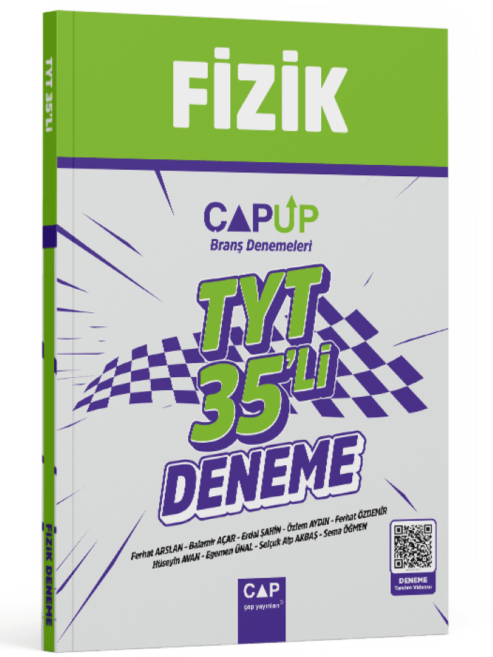 Çap Yayınları TYT Fizik 35 li Deneme