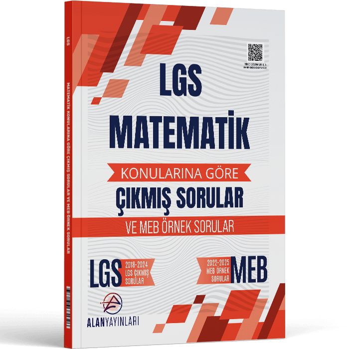 Alan Yayınları 8. Sınıf LGS Matematik Konularına Göre Çıkmış Sorular