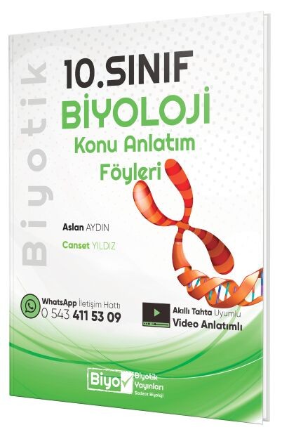 Biyotik Yayınları 10. Sınıf Biyoloji Konu Anlatım Föyleri