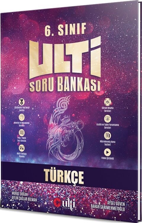 Ulti Yayınları 6. Sınıf Türkçe Ulti Serisi Soru Bankası