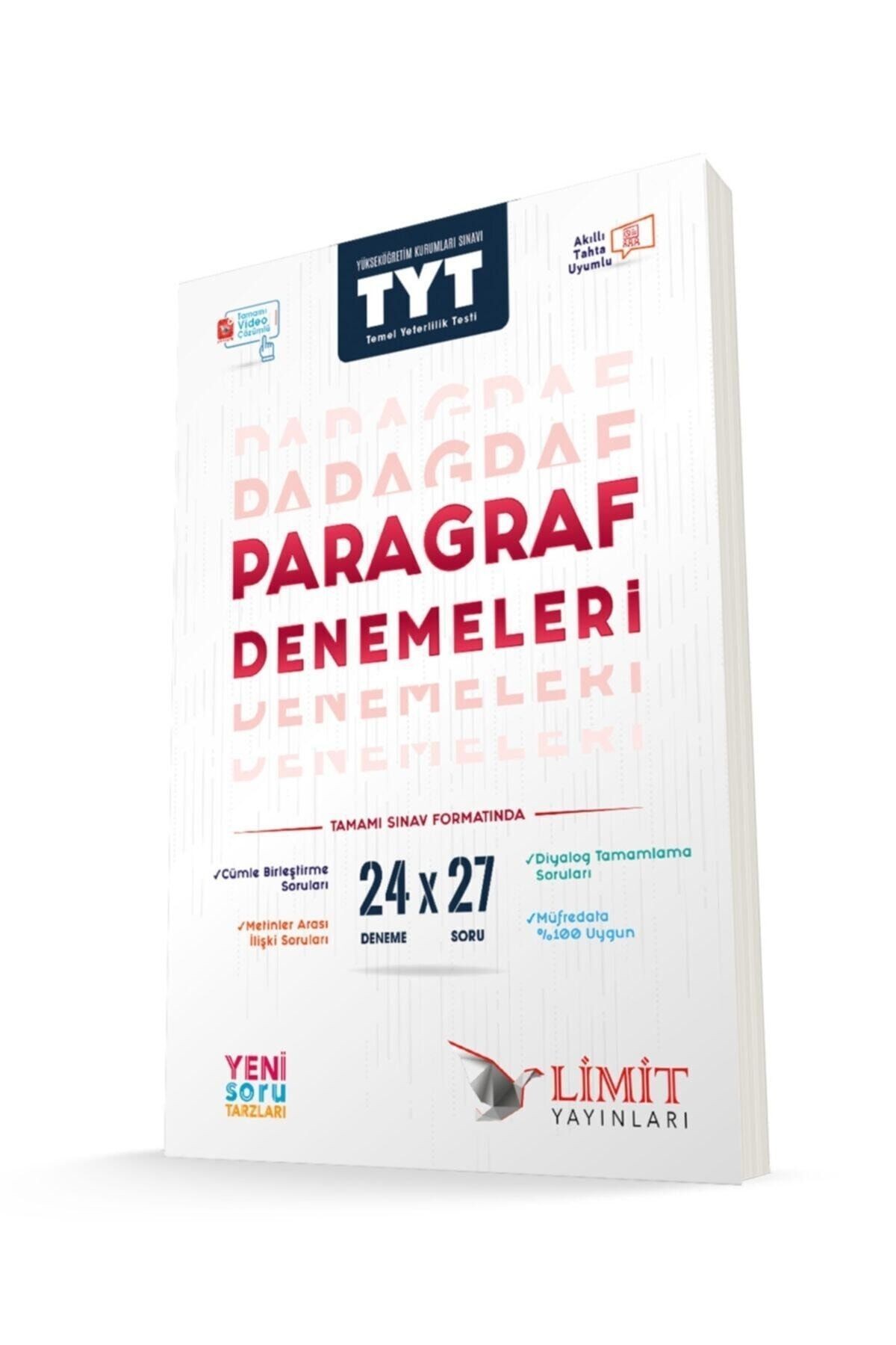 Limit Yayınları  Tyt 24 lü Paragraf Denemeleri