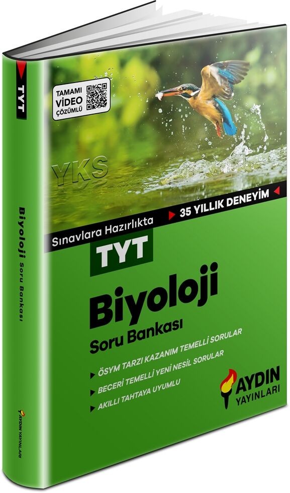 Aydın Yayınları TYT Biyoloji Soru Bankası