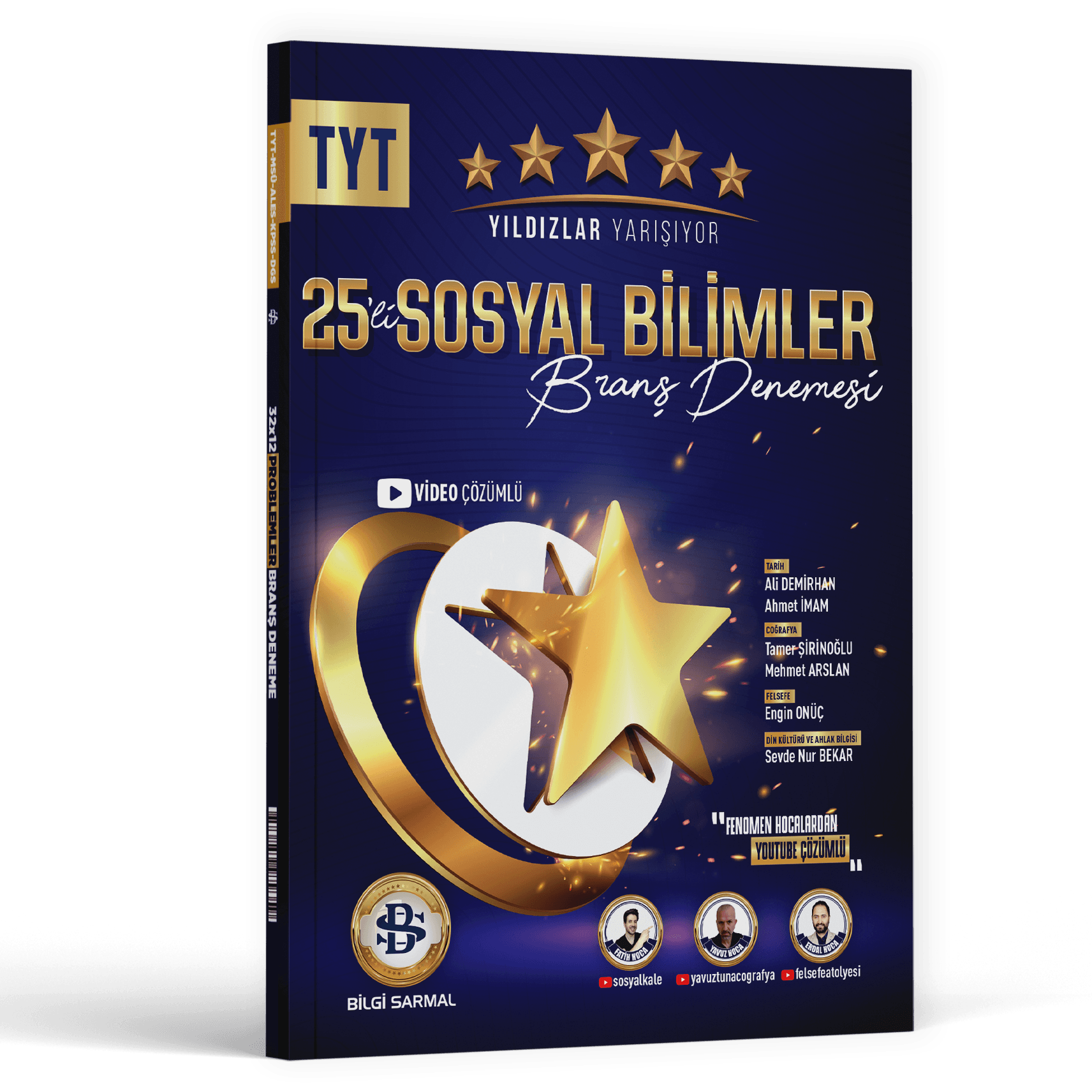 Bilgi Sarmal Yayınları TYT Sosyal Bilimler 25 li Branş Denemesi
