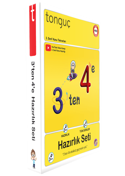 3`ten 4`e Hazırlık Seti Tonguç Akademi