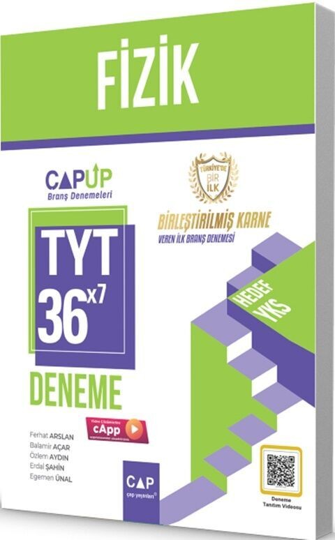 Çap Yayınları TYT Fizik 36 x 7 Up Deneme