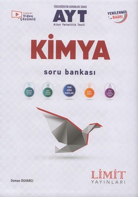 Limit Yayınları  Ayt Kimya Soru Bankası