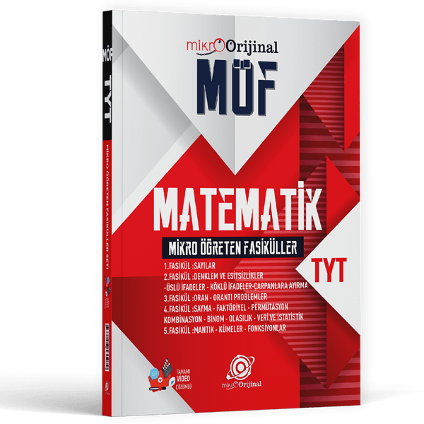Orijinal Mikro TYT Matematik MÖF Öğreten Fasiküller Set