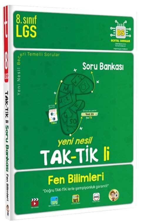 8. Sınıf Fen Bilimleri Taktikli Soru Bankası Tonguç Akademi