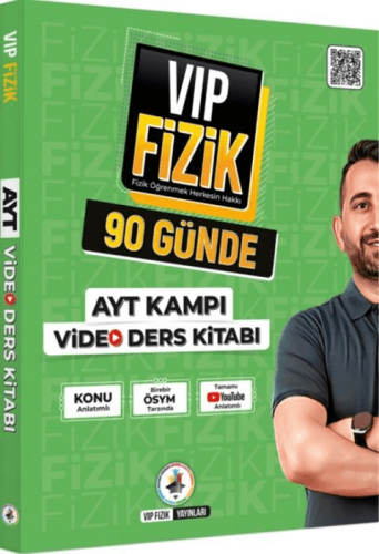 Vip Fizik Yayınları Vip Fizik 90 Günde AYT Kampı Video Ders Kitabı